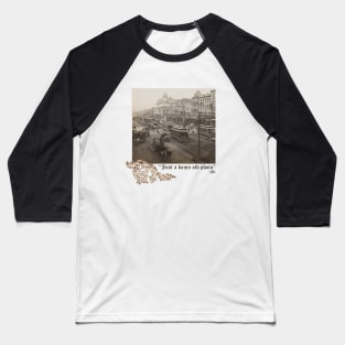 Vintage Old Photo Baseball T-Shirt